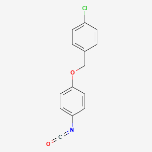 1-Chloro-4-[(4-isocyanatophenoxy)methyl]benzene