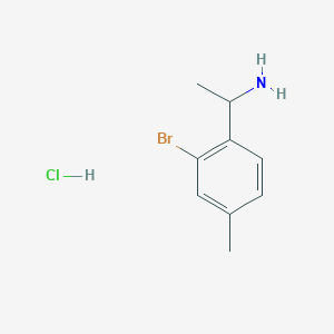 1-(2-Bromo-4-methylphenyl)-ethylamine hydrochloride