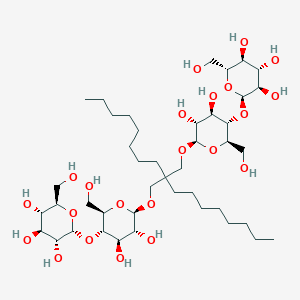 molecular formula C43H80O22 B1460354 Decyl maltose neopentyl glycol CAS No. 1257852-99-5