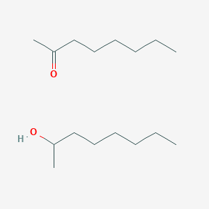 molecular formula C16H34O2 B14603568 Octan-2-ol;octan-2-one CAS No. 58053-50-2