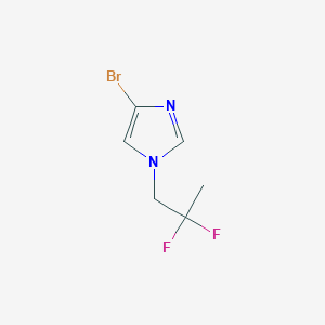4-Bromo-1-(2,2-difluoropropyl)-1H-imidazole