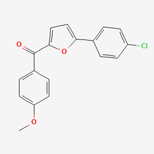 Methanone, [5-(4-chlorophenyl)-2-furanyl](4-methoxyphenyl)-