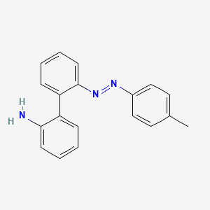 2'-[(E)-(4-Methylphenyl)diazenyl][1,1'-biphenyl]-2-amine