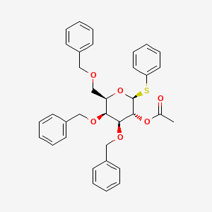 molecular formula C35H36O6S B1460360 Gal[2Ac,346Bn]-beta-SPh CAS No. 183875-28-7