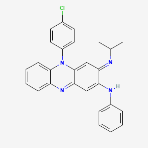 molecular formula C27H23ClN4 B1460362 Unii-19moj78E62 CAS No. 2158184-11-1