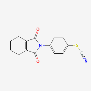 2-(4-Thiocyanatophenyl)-4,5,6,7-tetrahydroisoindole-1,3-dione