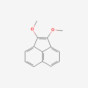 molecular formula C14H12O2 B14603663 1,2-Dimethoxyacenaphthylene CAS No. 60036-60-4