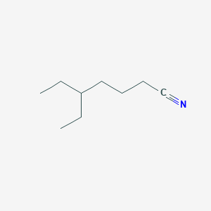 5-Ethylheptanenitrile