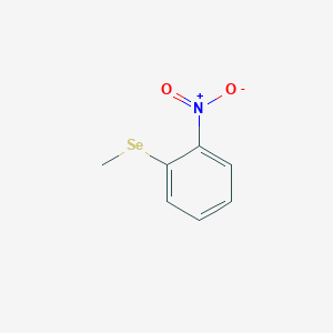 molecular formula C7H7NO2Se B14603699 1-(Methylselanyl)-2-nitrobenzene CAS No. 61053-50-7