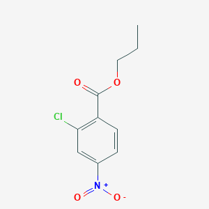 molecular formula C10H10ClNO4 B14603712 Propyl 2-chloro-4-nitrobenzoate CAS No. 59265-72-4