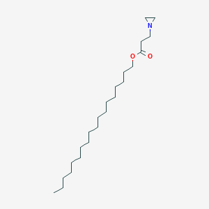 molecular formula C23H45NO2 B14603719 Octadecyl 3-(aziridin-1-yl)propanoate CAS No. 58998-66-6