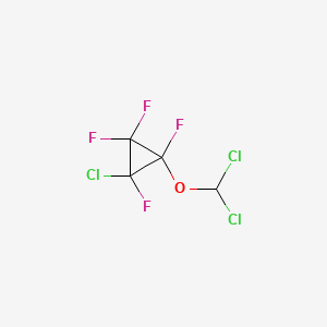 1-Chloro-2-(dichloromethoxy)-1,2,3,3-tetrafluorocyclopropane