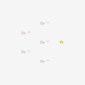 molecular formula Be5Pt B14603754 Beryllium--platinum (5/1) CAS No. 58984-50-2