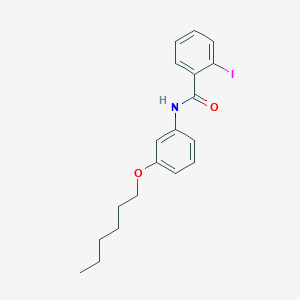 N-[3-(Hexyloxy)phenyl]-2-iodobenzamide