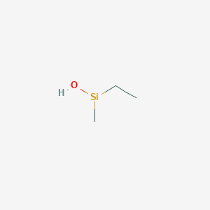 molecular formula C3H9OSi B14603913 Methylethylsiloxane 