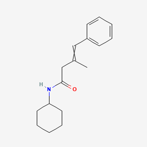 N-cyclohexyl-3-methyl-4-phenylbut-3-enamide