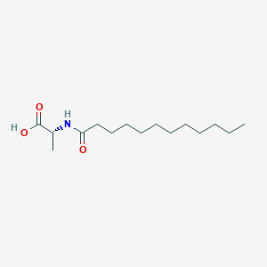 molecular formula C15H29NO3 B14603973 N-Dodecanoyl-D-alanine CAS No. 60654-16-2