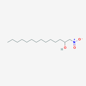 molecular formula C14H29NO3 B14603984 1-Nitrotetradecan-2-OL CAS No. 59550-04-8