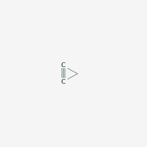 molecular formula C3H2 B14603985 Cyclopropyne CAS No. 60701-63-5