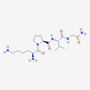 L-Lysyl-L-prolyl-L-valylglycinamide