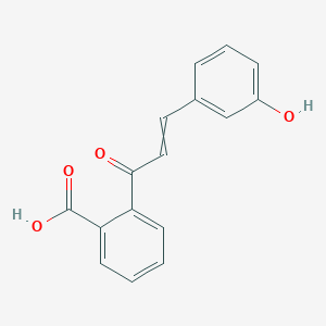 2-[3-(3-Hydroxyphenyl)acryloyl]benzoic acid