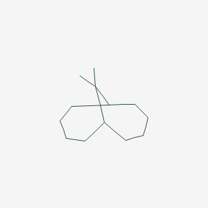 molecular formula C13H24 B14604142 11,11-Dimethylbicyclo[4.4.1]undecane CAS No. 58863-22-2