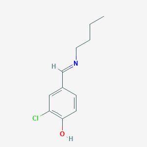 4-[(Butylamino)methylidene]-2-chlorocyclohexa-2,5-dien-1-one