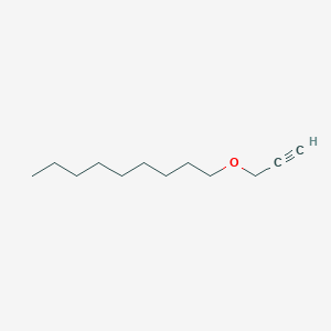 molecular formula C12H22O B14604172 1-[(Prop-2-yn-1-yl)oxy]nonane CAS No. 57975-89-0