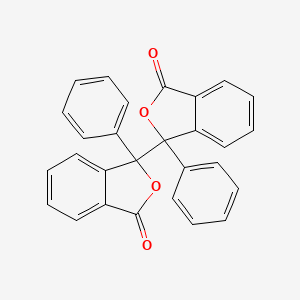 molecular formula C28H18O4 B14604174 1,1'-Diphenyl[1,1'-bi-2-benzofuran]-3,3'(1H,1'H)-dione CAS No. 60456-75-9