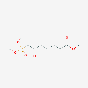 Heptanoic acid, 7-(dimethoxyphosphinyl)-6-oxo-, methyl ester