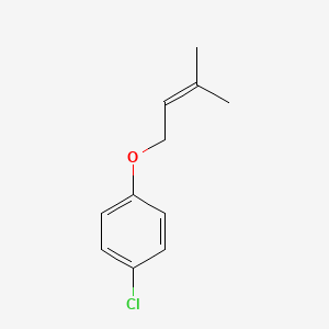 Benzene, 1-chloro-4-[(3-methyl-2-butenyl)oxy]-