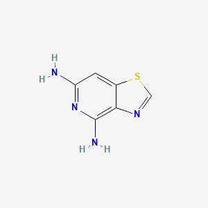 Thiazolo[4,5-c]pyridine-4,6-diamine