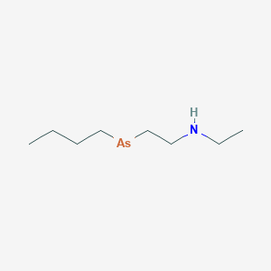 molecular formula C8H19AsN B14604274 CID 13495652 