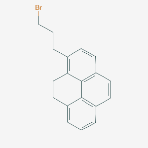 molecular formula C19H15Br B14604279 1-(3-Bromopropyl)pyrene CAS No. 61098-95-1