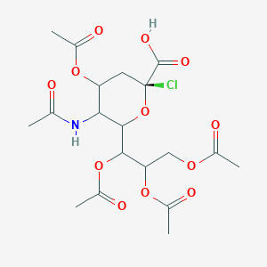 a-Neuraminic acid, N-acetyl-2-chloro-2-deoxy-, methyl ester, 4,7,8,9-tetraacetate