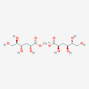 Calcium (2R,4S,5R)-2,4,5,6-tetrahydroxyhexanoate