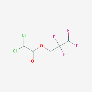 Acetic acid, dichloro-, 2,2,3,3-tetrafluoropropyl ester