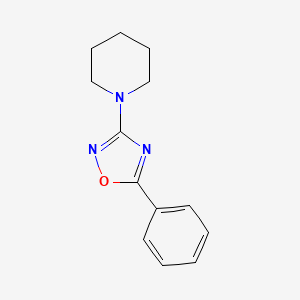 1-(5-Phenyl-1,2,4-oxadiazol-3-yl)piperidine