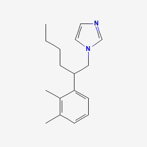 1-[2-(2,3-Dimethylphenyl)hexyl]-1H-imidazole