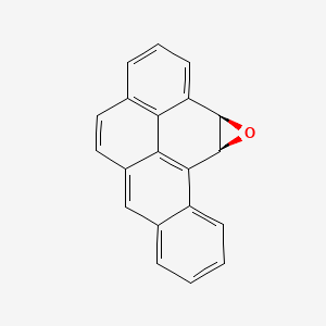 molecular formula C20H12O B14604676 Benzo(a)pyrene 11,12-oxide CAS No. 60448-19-3