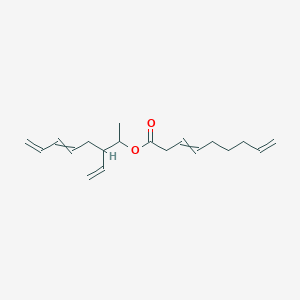 3-Ethenylocta-5,7-dien-2-YL nona-3,8-dienoate