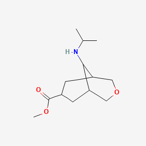 Methyl (7r,9r)-9-(isopropylamino)-3-oxabicyclo[3.3.1]nonane-7-carboxylate