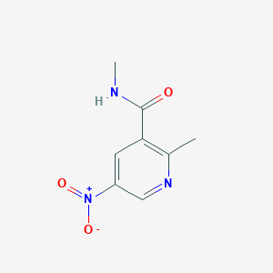 N,2-Dimethyl-5-nitropyridine-3-carboxamide