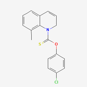 O-(4-Chlorophenyl) 8-methylquinoline-1(2H)-carbothioate