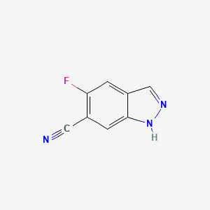 6-Cyano-5-fluoro1H-indazole