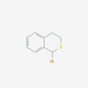 1H-2-Benzothiopyran, 1-bromo-3,4-dihydro-