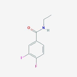 N-Ethyl-4-fluoro-3-iodobenzamide