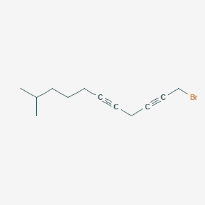 molecular formula C12H17Br B14604859 2,5-Undecadiyne, 1-bromo-10-methyl- CAS No. 60187-97-5