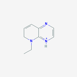 5-Ethyl-5,6-dihydropyrido[2,3-b]pyrazin-4-ium