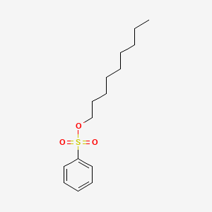 molecular formula C15H24O3S B14604929 Benzenesulfonic acid, nonyl ester CAS No. 60832-20-4